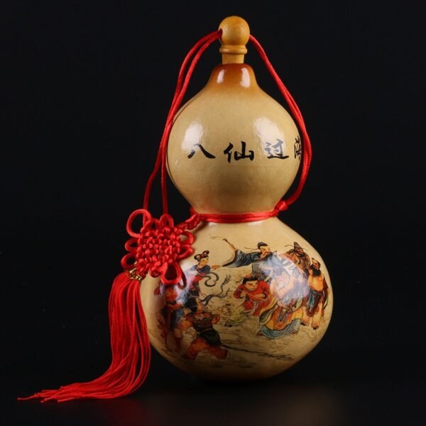 Gourd Sticker Painted Open Zucchini